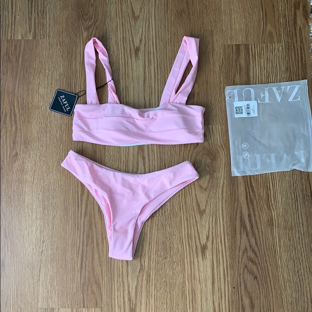 Zaful Pink Bikini